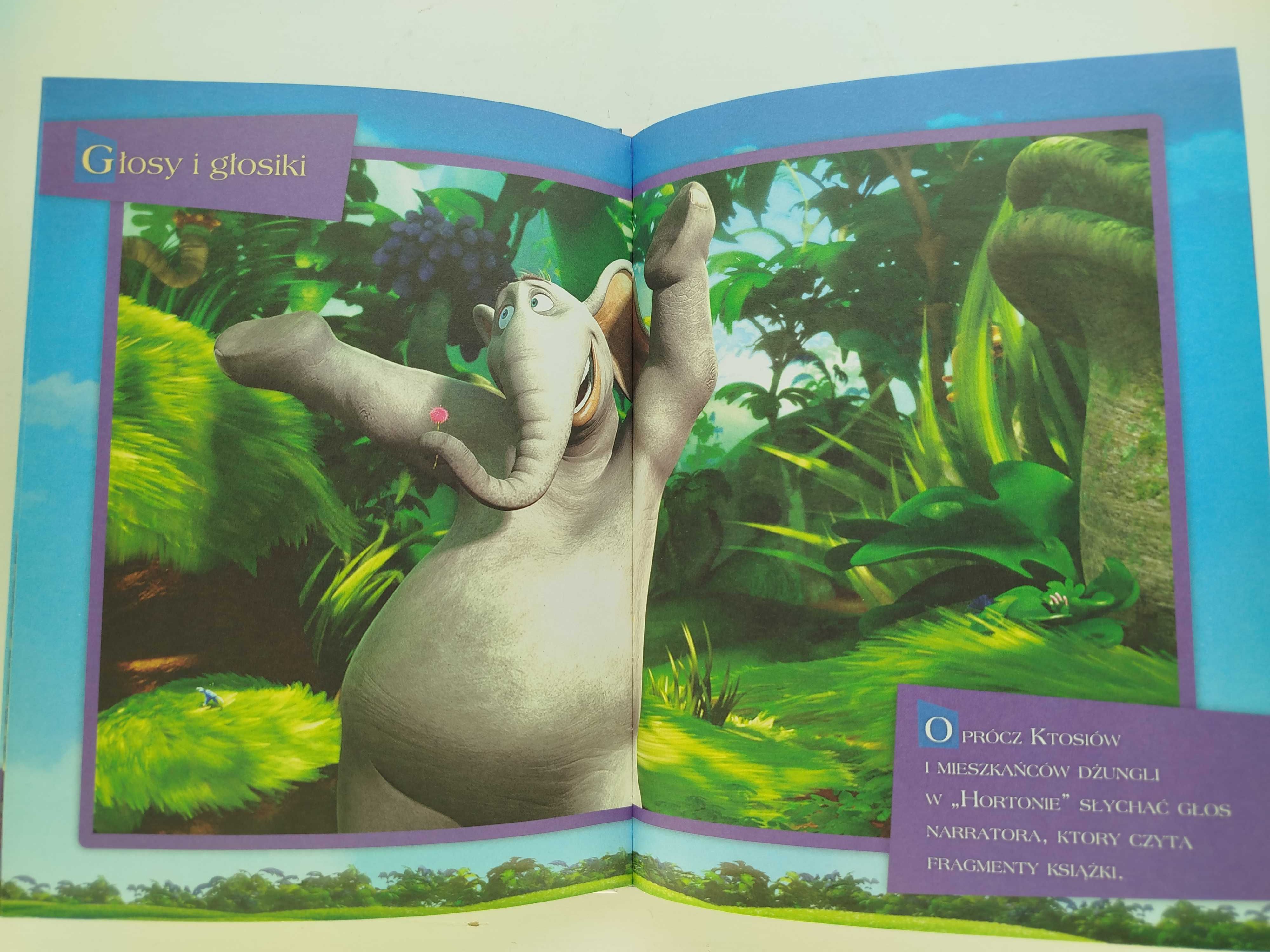 Horton słyszy Ktosia ! Książka + Film DVD dla dzieci polski dubbing T2