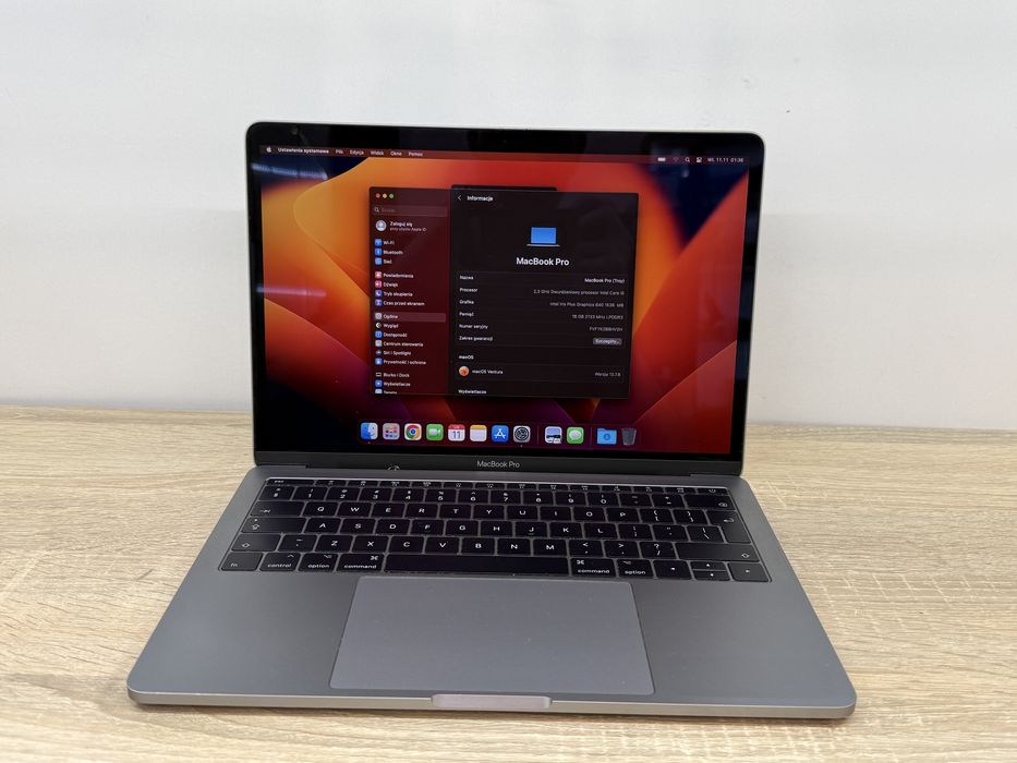Macbook Pro A1708 16/256 i5 zobacz