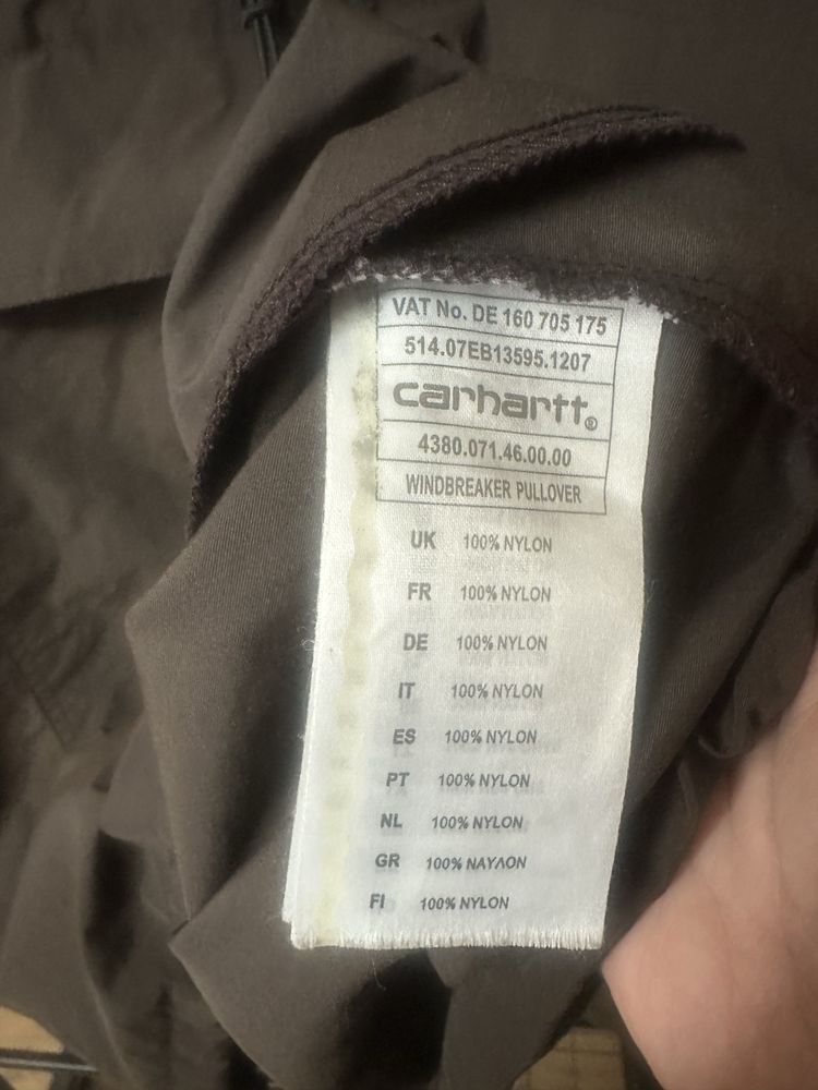 Анорак carhart windbresmer