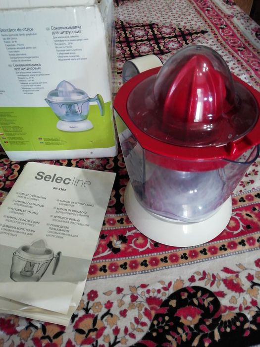Соковыжималка для цитрусовых SelecLine НОВАЯ
