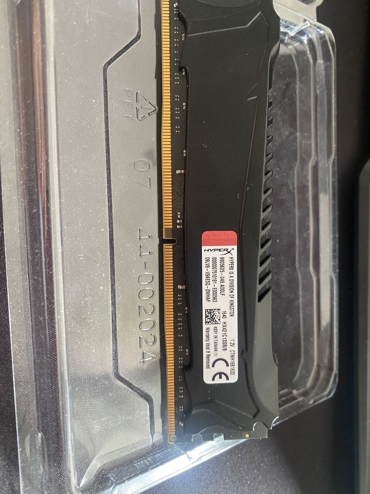 Ram hyperX DDR4 8 Gb