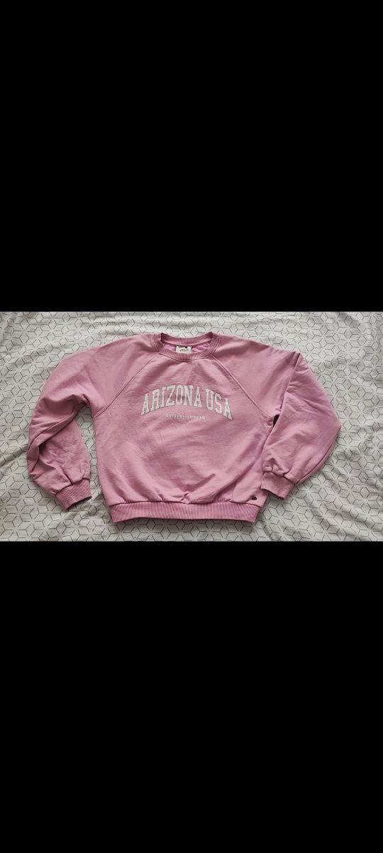 Różowa bluza Pull&Bear XS