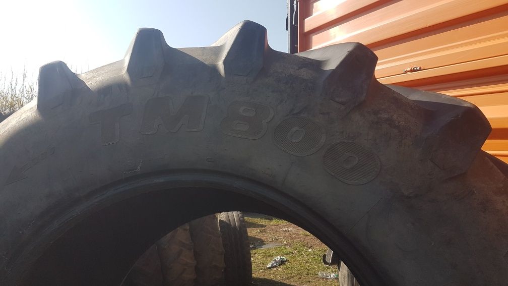 Opony rolnicze 710/70R38 Trelleborg  uszkodzone