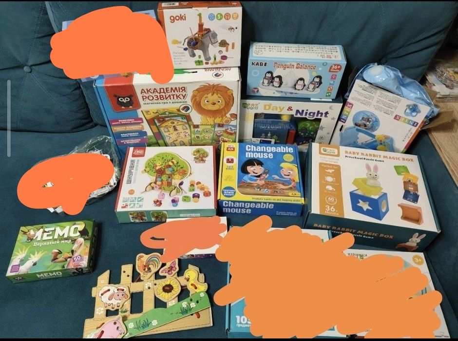 Розвиваючі іграшки goki, battat, smart games, mideer, djeco, dodo