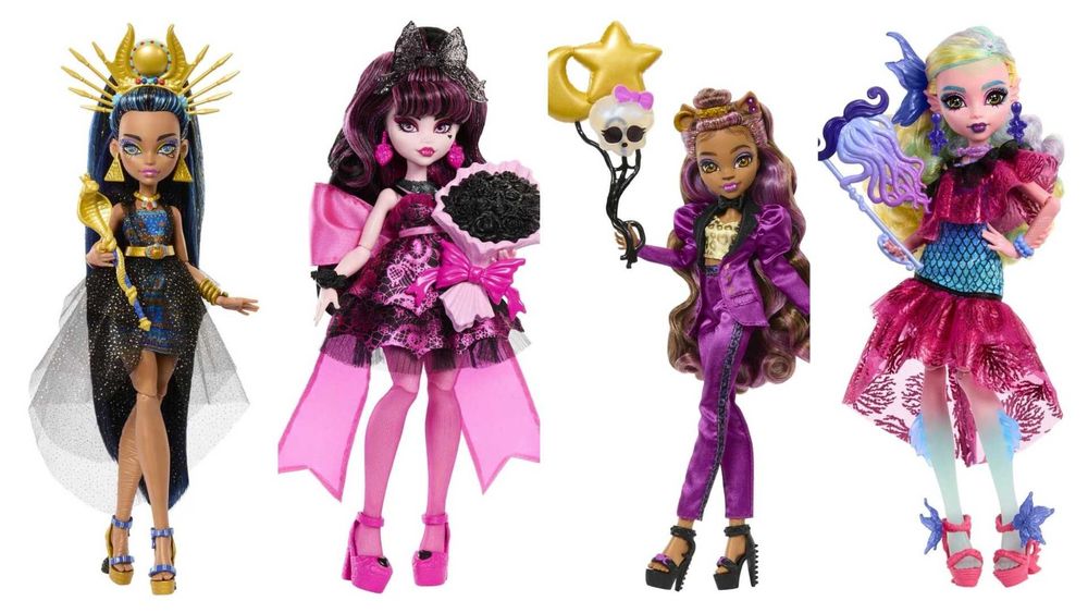 Шарнірні ляльки Монстер Хай Бал Монстрів Monster High