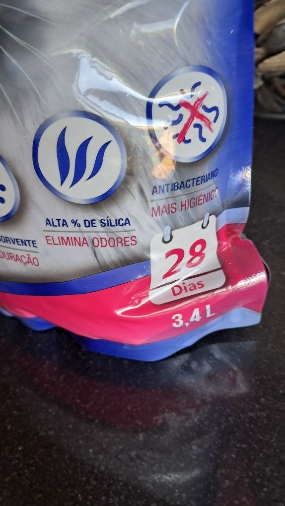 Areia para gatos minilitter