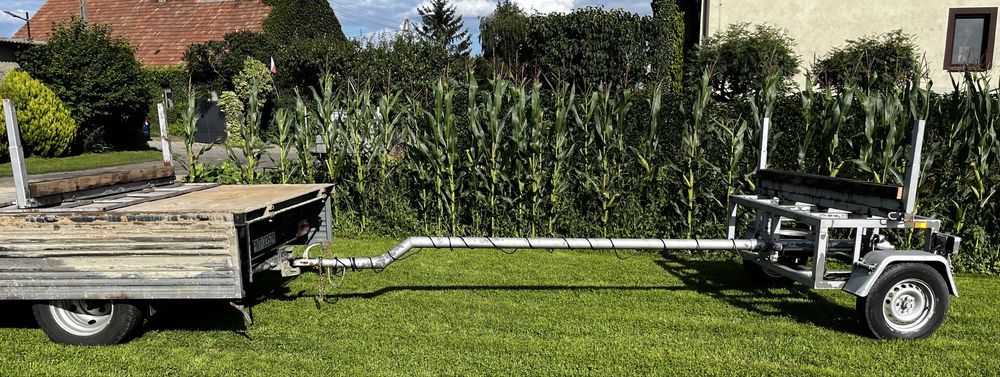 Przyczepa kłonicowa dłużyca dmc 750 kg