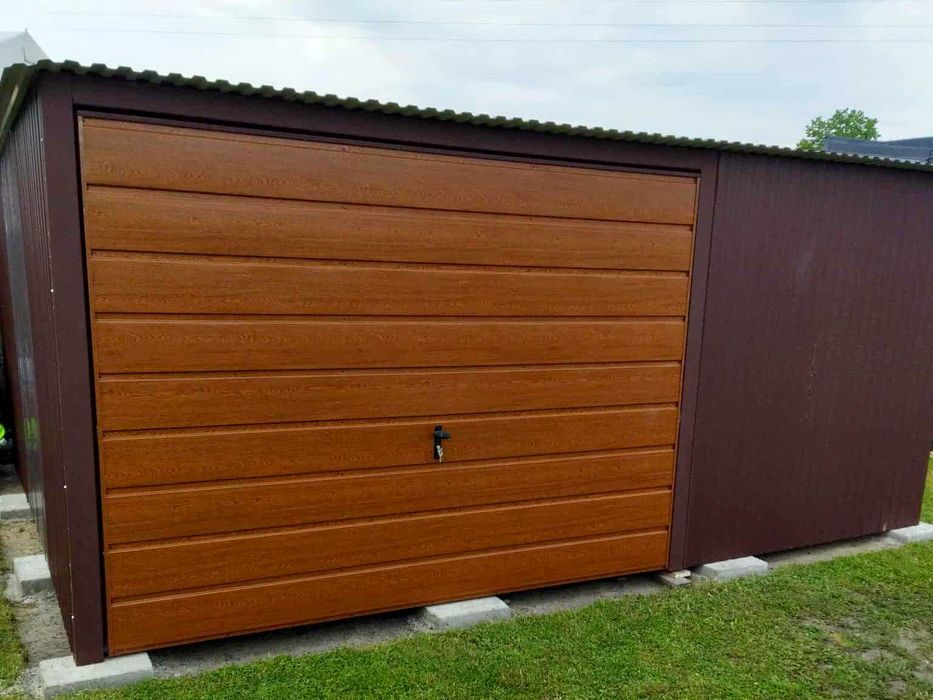 Garaż blaszany 4x5 w kolorze RAL do wyboru | Krótkie terminy