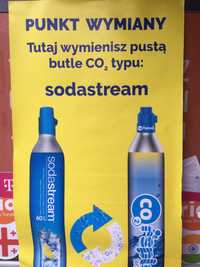 Nabój CO2 SodaStream niebieskich butli Co2