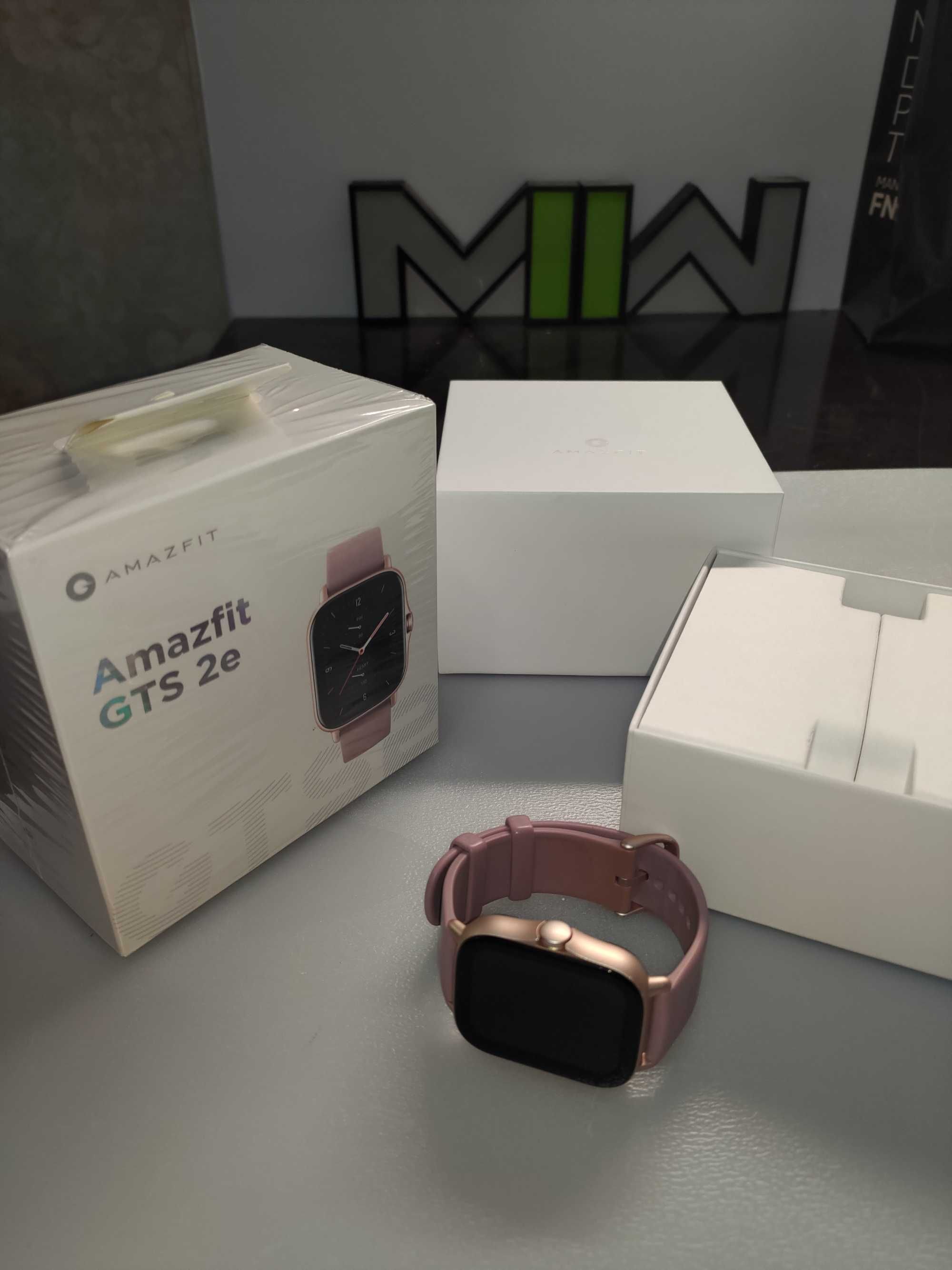 Smartwatch Amazfit GTS 2e Lilas - rosa gold