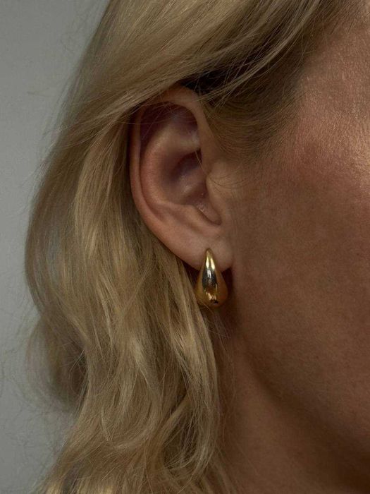 Сережки, золото 585