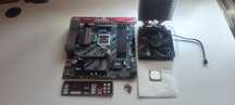 Intel i5-7600K + MSI B250M MORTAR + 16GB RAM + Fera 3 120mm