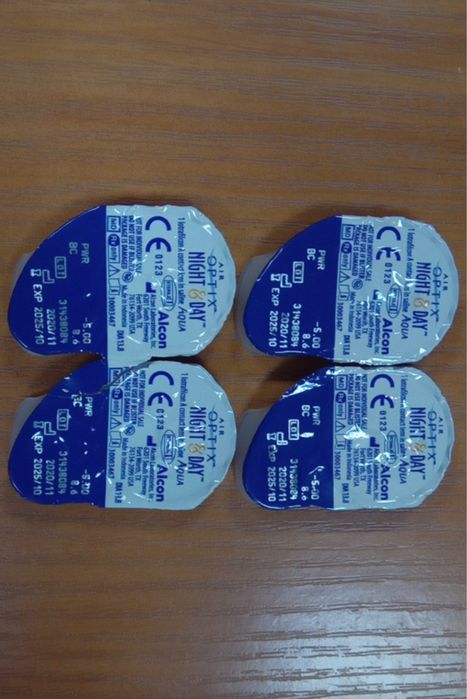 Лінзи Air Optix-2,5,-2,75;-3-3,25,-3,5,-5