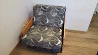 Sofa kanapa fotel amerykańska składana, rozkładana jednoosobowa spania