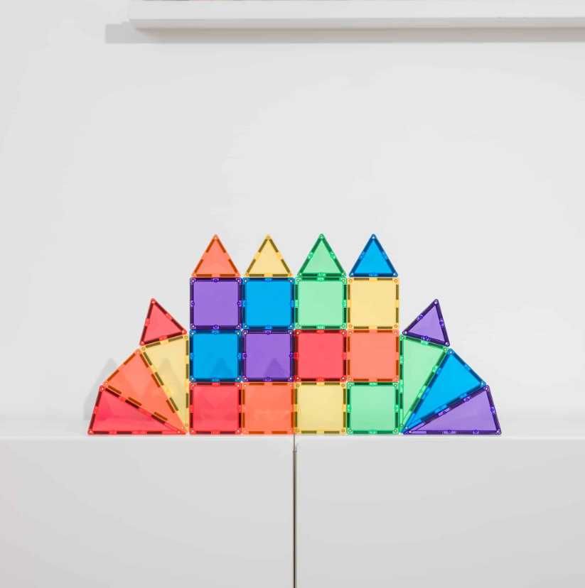 24 el. klocki magnetyczne start Rainbow Mini Pack Connetix