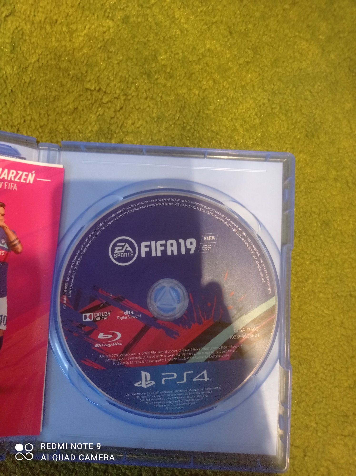 Gra FIFA 19 na ps4