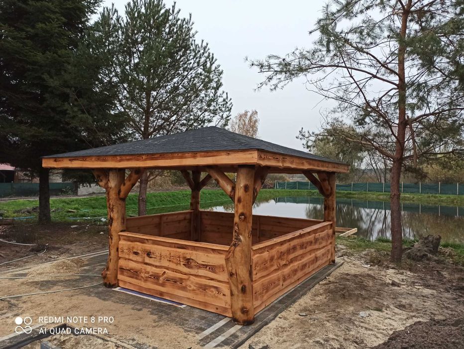 Altanka z bala Altana Altanki Altany Ogrodowa