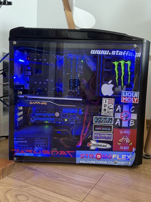 Komputer I5 2500K 4.5GHz / RX 480 8GB / 12GB RAM / SSD