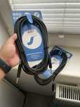 2xKabel TRS-TRS Jack 6.3mm SSQ JMPJMP6 Jack Mono - Jack Mono, 6m