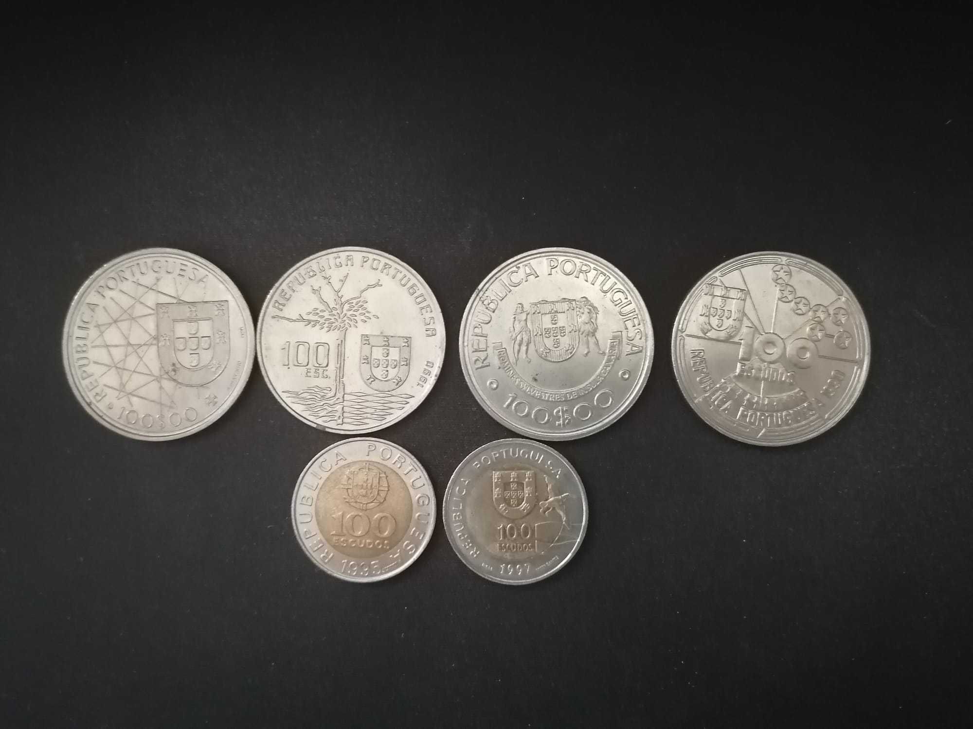 Moedas escudo colecionáveis