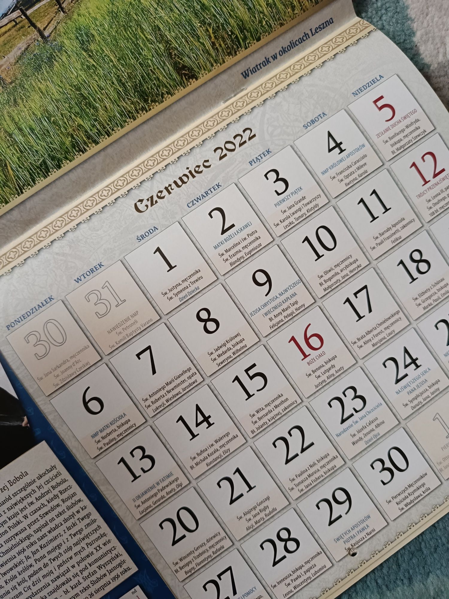 2022 Kalendarz 365 dni z Maryją nowy