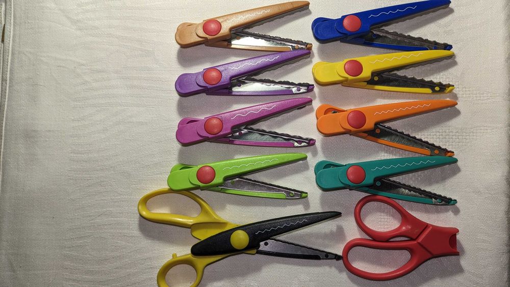 набор ножниц для скрапбукинга