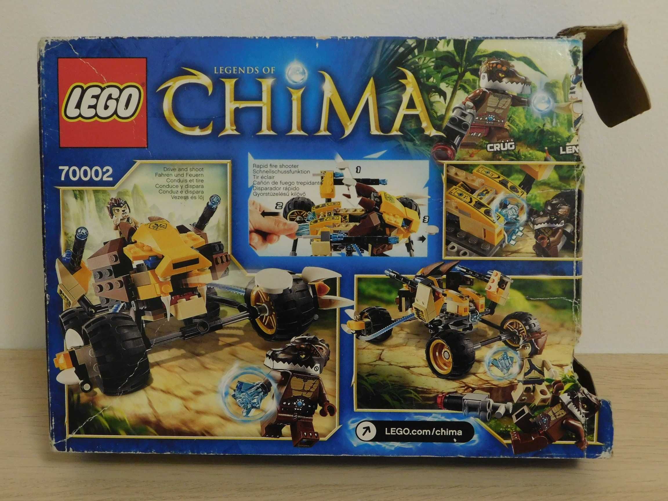 LEGO Chima 70002 – Lwi atak Lennox’a