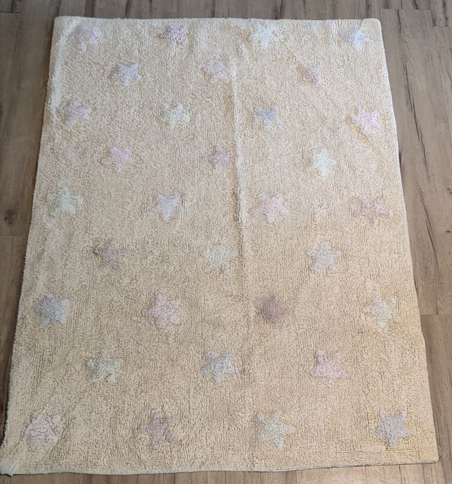 Lorena Canals - Dywan bawełniany Stars Natural - 120 x 160