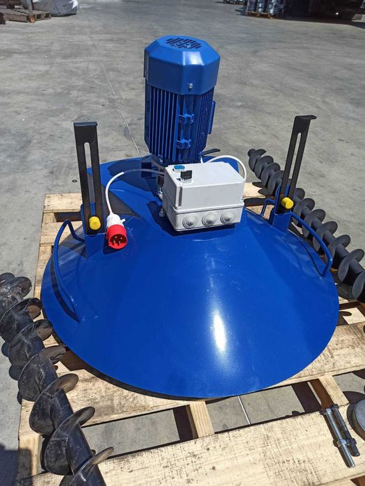 Мобильный ворошитель зерна с килем и реверсом