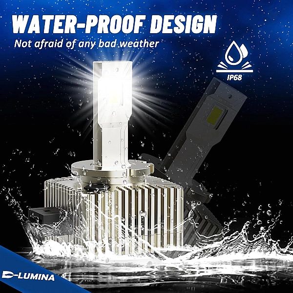 Żarówki Samochodowe D3S, D3R LED 100% Canbus 130W 26000Lm 6500K Xenon