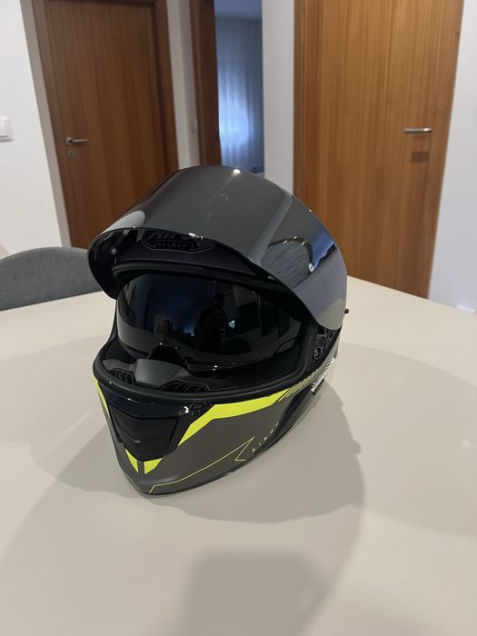 Capacete Airoh Spark Rise Preto Mate