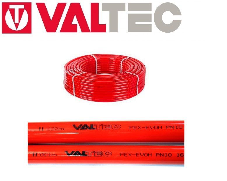 Труба полімерна Valtec PEX-c, для теплої підлоги