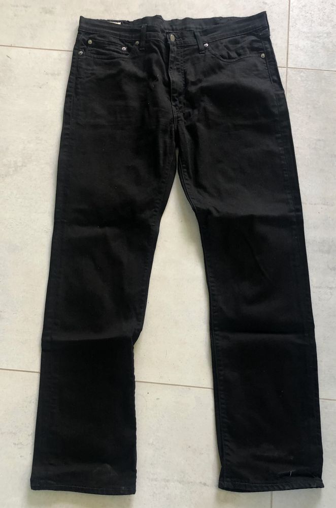 Spodnie jeansowe czarne Levis 502