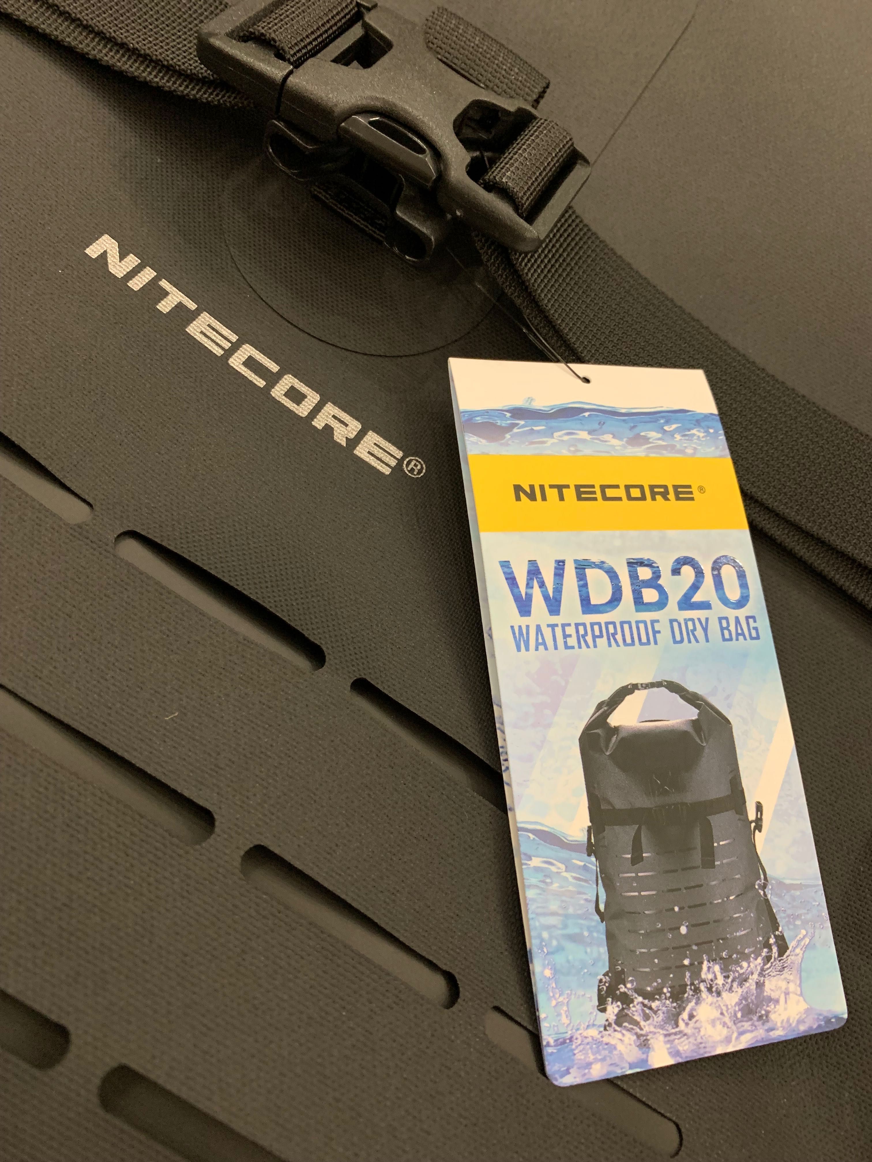 Nitecore WDB20 гермомішок рюкзак водонепроникний