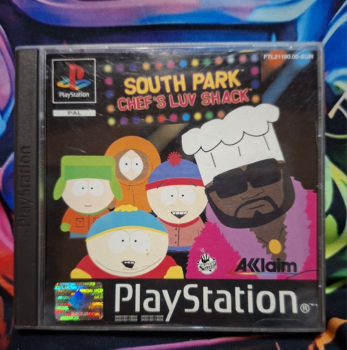 South Park Chef Luv Shack PS1 playstation