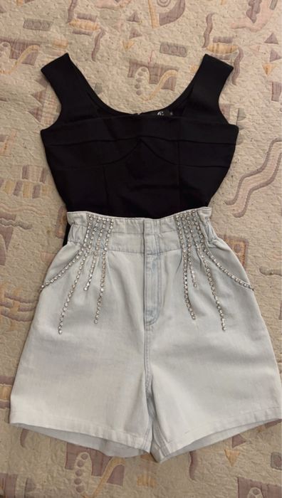 Шорти джинс Топ блакитні