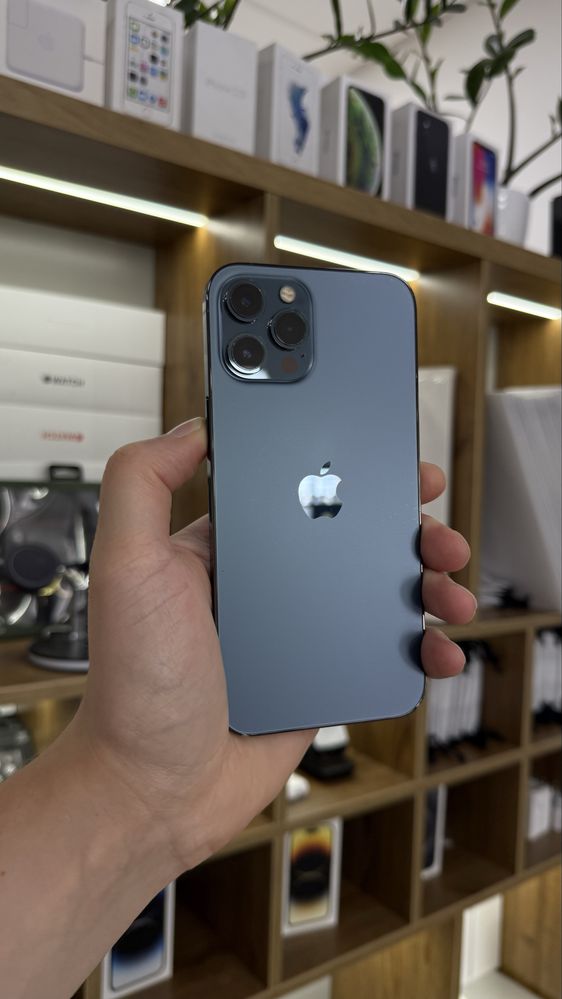 Iphone 12 pro max 256 Pacific blue 96% battert