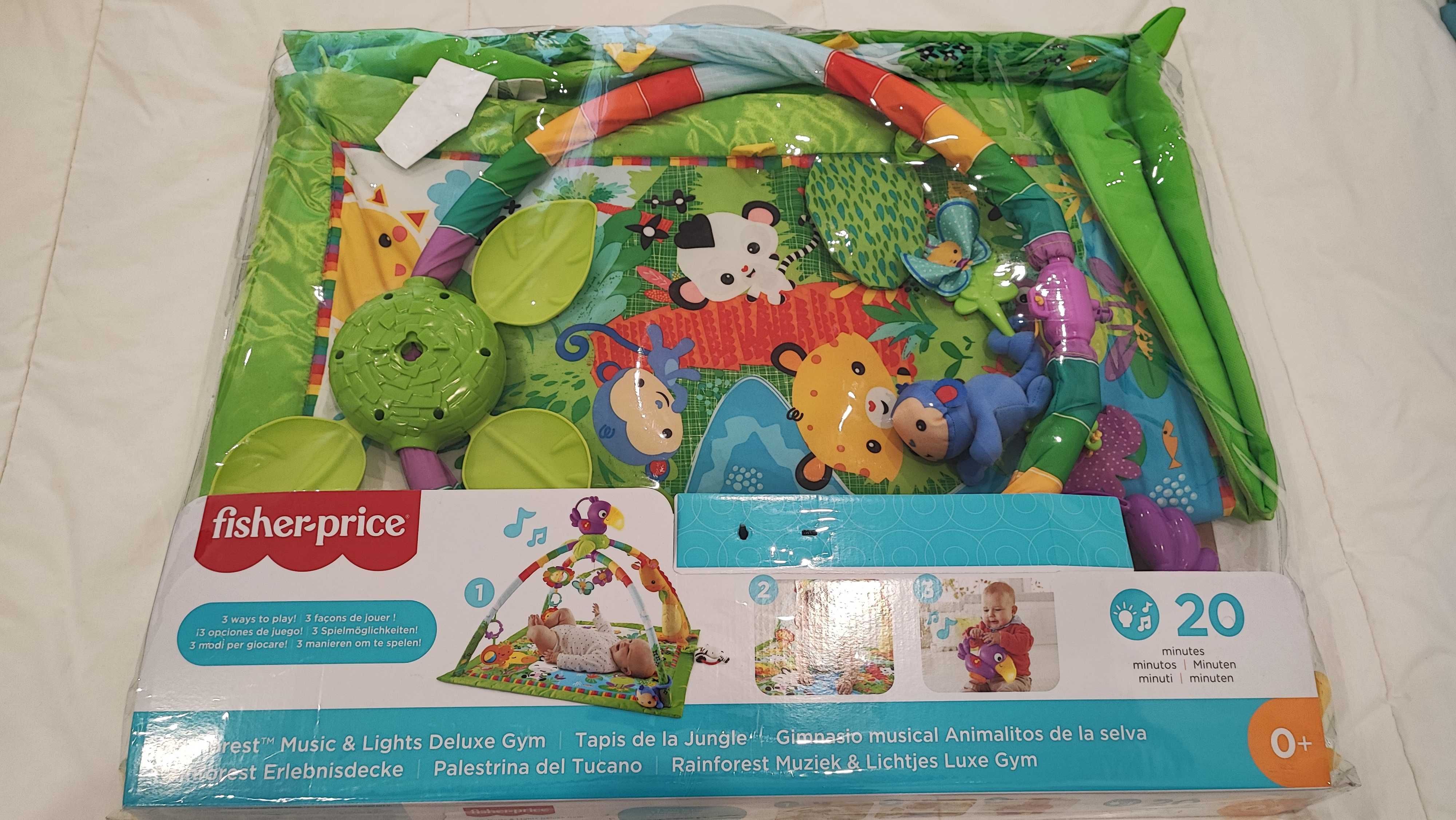 Tapete de Atividades FISHER PRICE Rainforest Music & Lights Deluxe