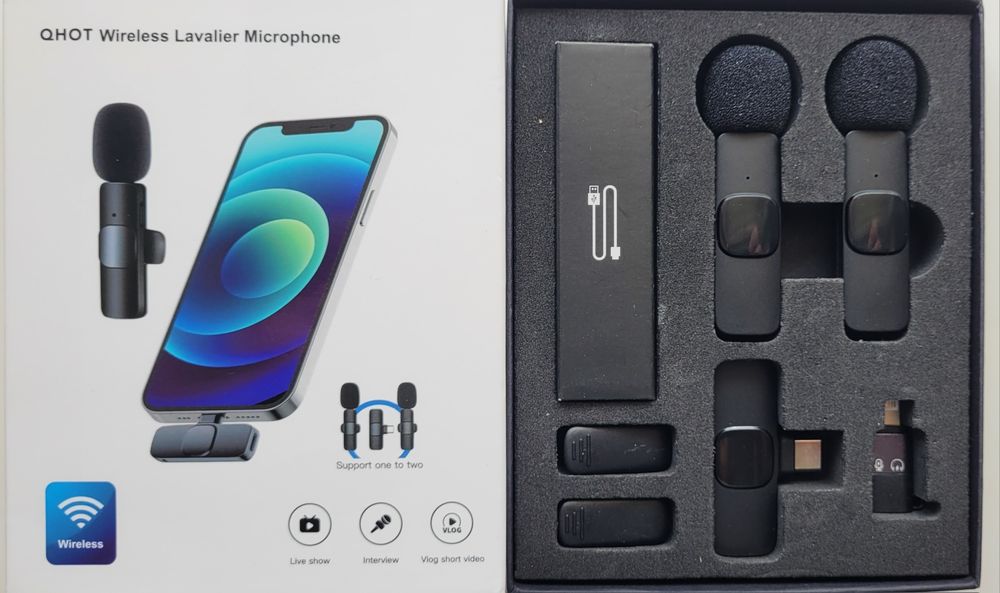 Бездротовий петличний мікрофон