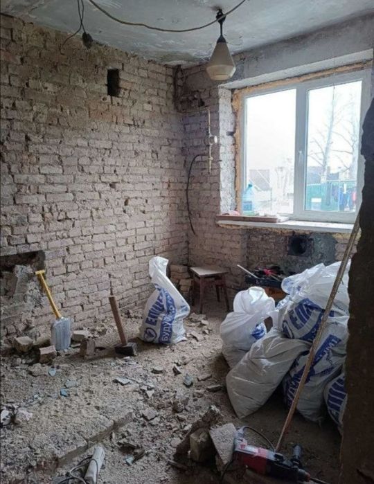 1к квартира під ремонт, Горенка