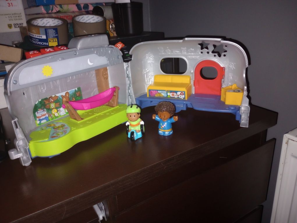 Duży zestaw zabawek Fisher Price i little tikes