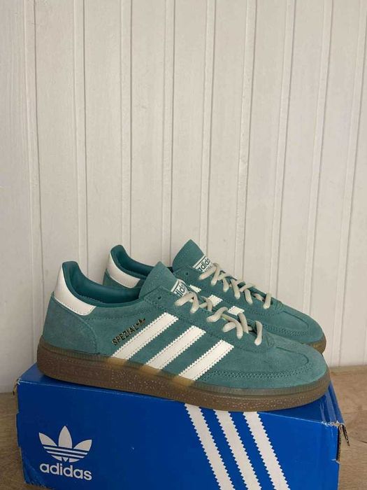 Używane buty damskie adidas handball spezial zielone org 39 1/3