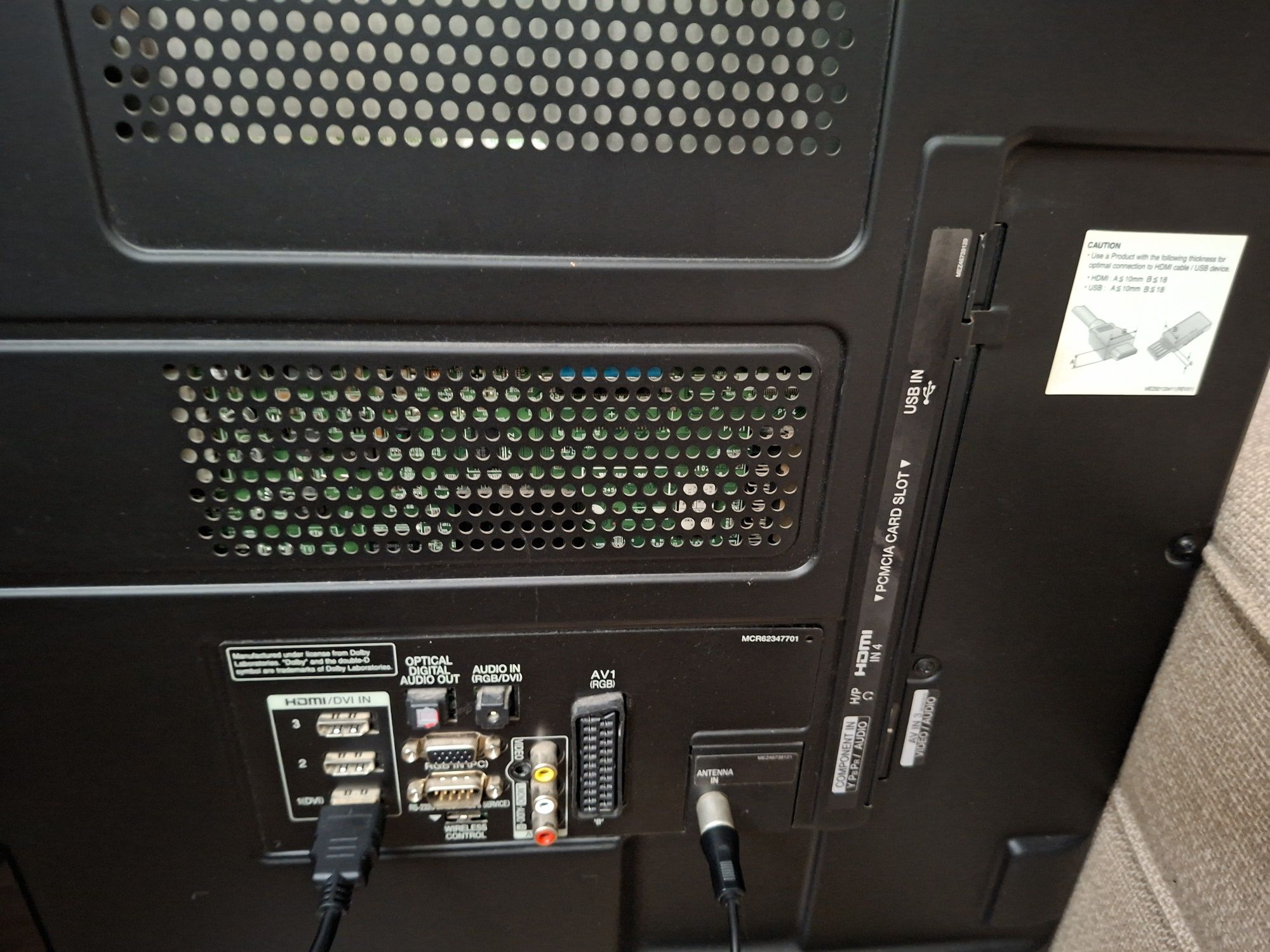 Telewizor LG 42 cale 42LE4500 z przystawką