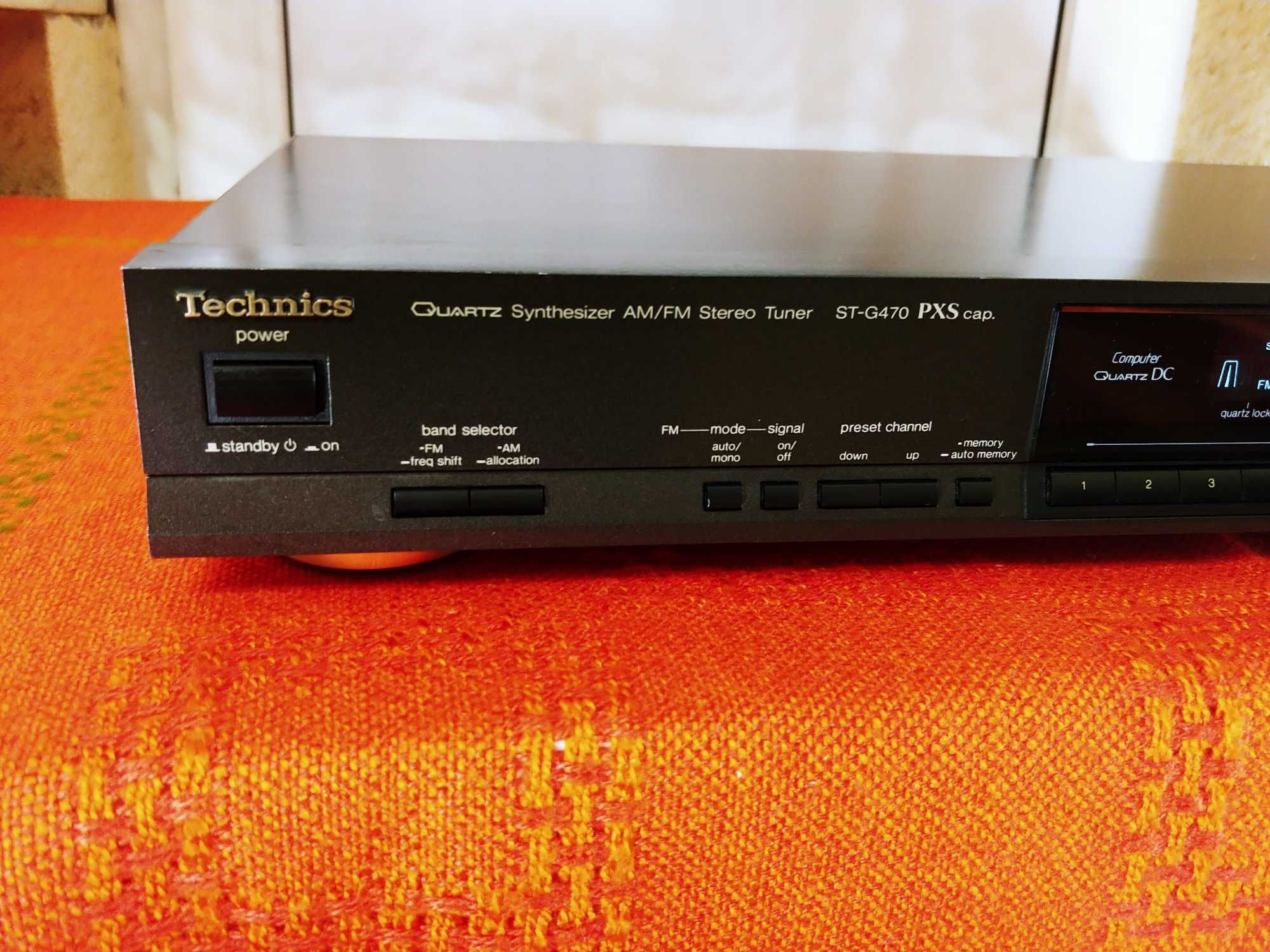 TECHNICS ST-G470 tuner radio FM i AM