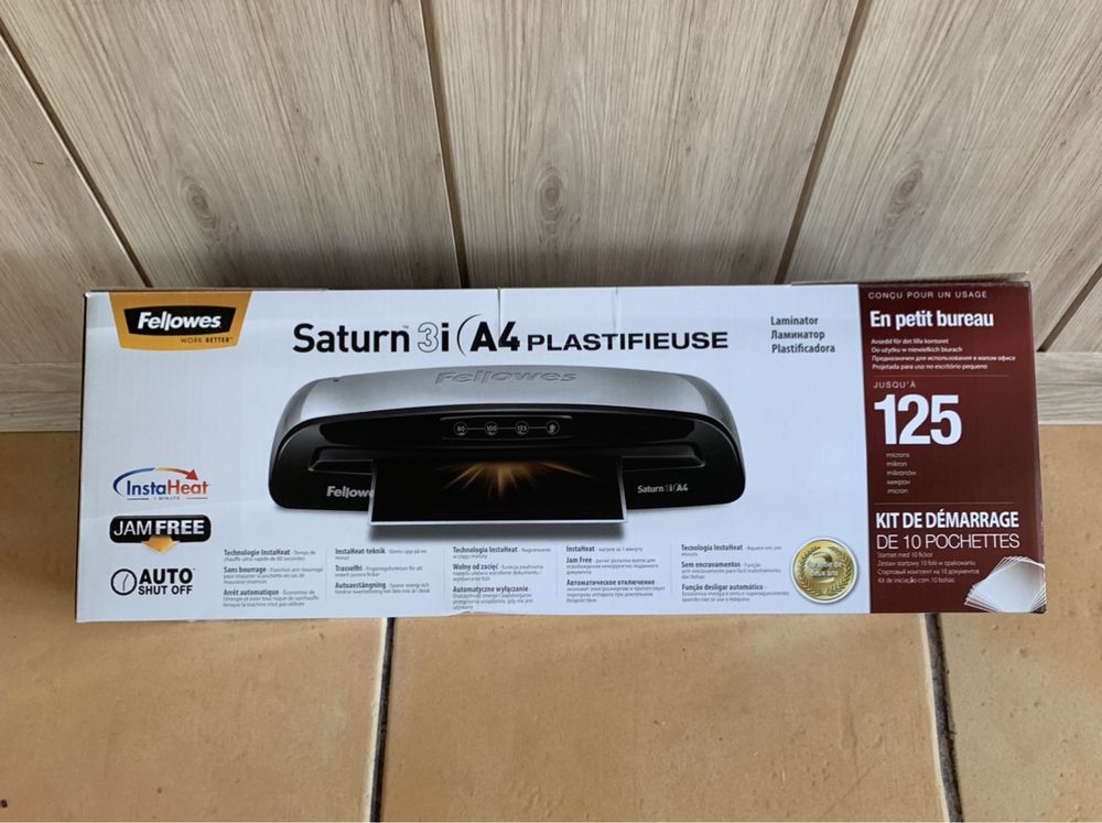 Nowy Laminator Saturn 3i A4 Fellowes
