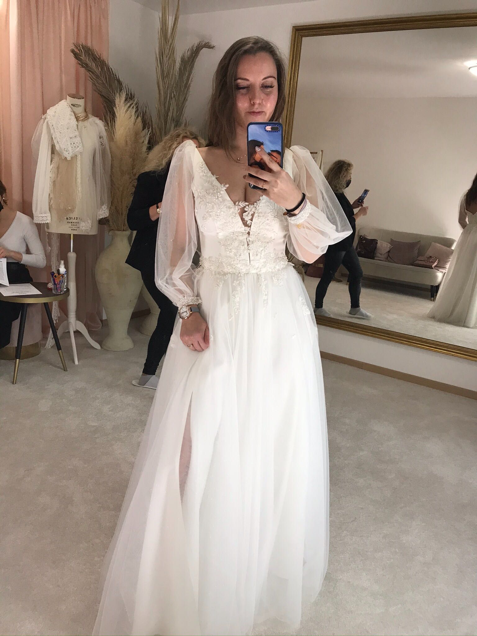 Suknia Ślubna szyta na miarę 160cm rozmiar S
