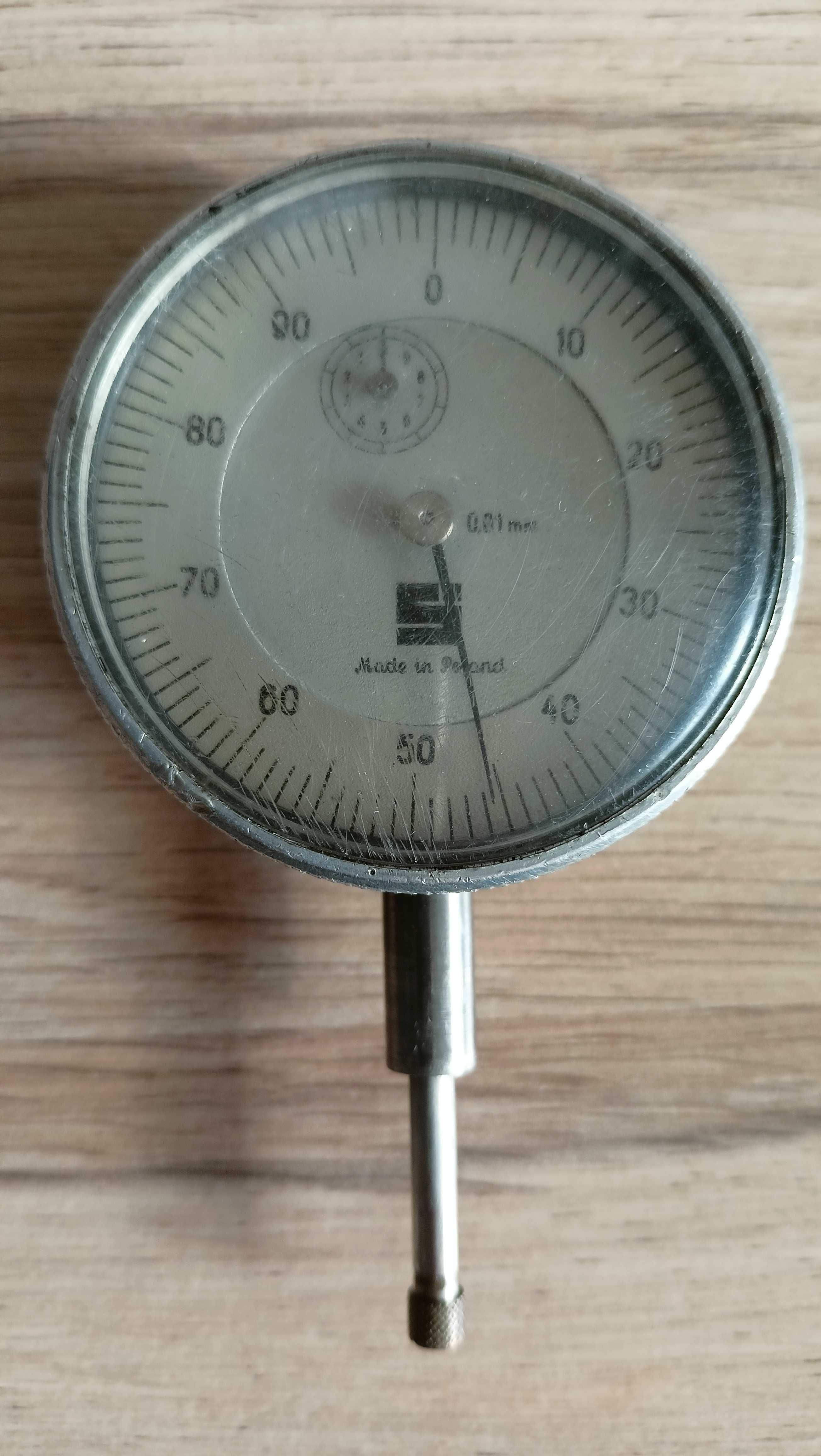 Czujnik setkowy 0,01mm polskiej produkcji supito sprawny w 100%