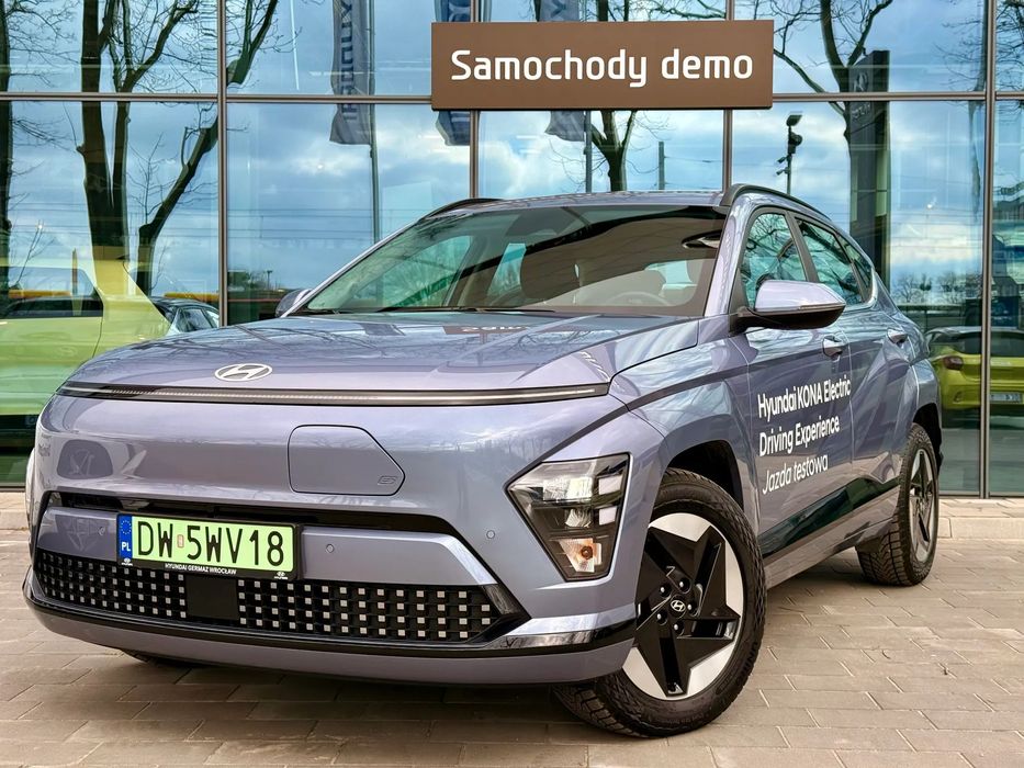 Hyundai Kona Samochód od ręki! Smart Heat Pump 65kWh 218KM Meta Blue