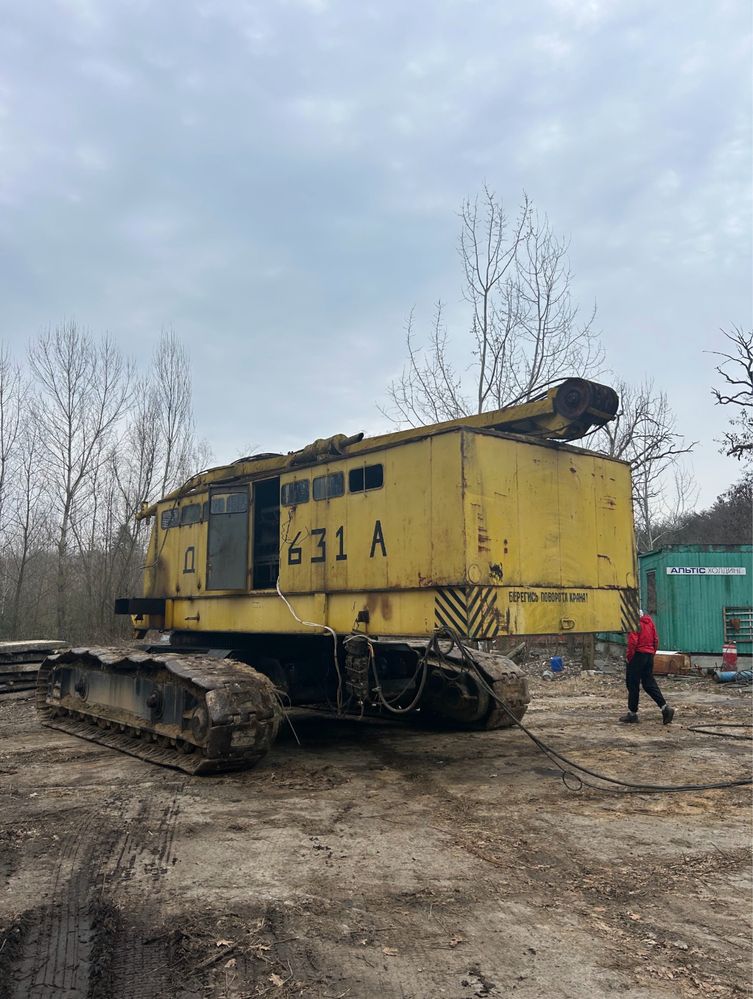 Кран ДЕК-631А (ДЭК-631А), 63 т, 1991, стріла 30 м, гусьок 10 м