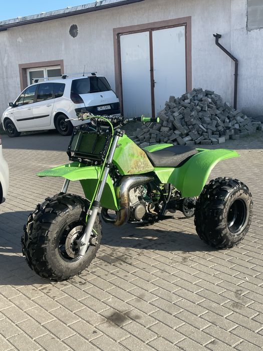 Kawasaki tecate kxt 250 2t trajka 1984r tri-z atv kx500 cr500